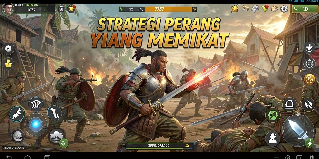 Gameplay menegangkan dalam <strong>2757</strong> dengan strategi perang yang mendebarkan.