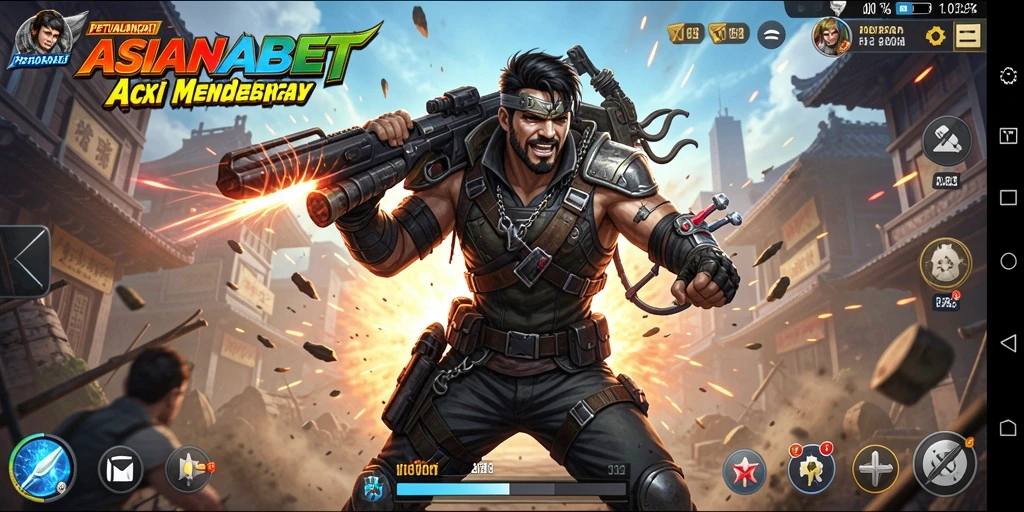 Tampilan gameplay seru dan mendebarkan di ASIANABET.