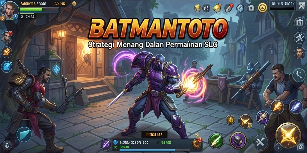 Tampilan gameplay <strong>BATMANTOTO</strong> yang mendebarkan dengan aksi strategi.