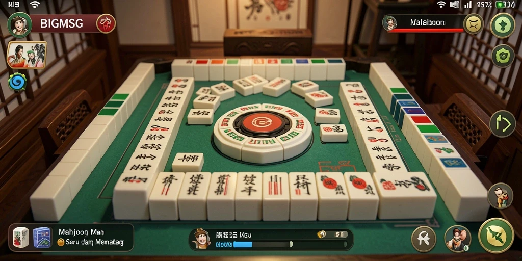 Tampilan gameplay seru dari BIGMSG yang menarik.