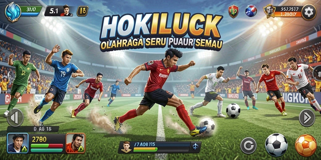 Tampilan gameplay HOKILUCK yang seru dan penuh aksi.