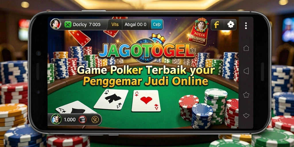 Tampilan permainan Poker yang seru di JAGOTOGEL.