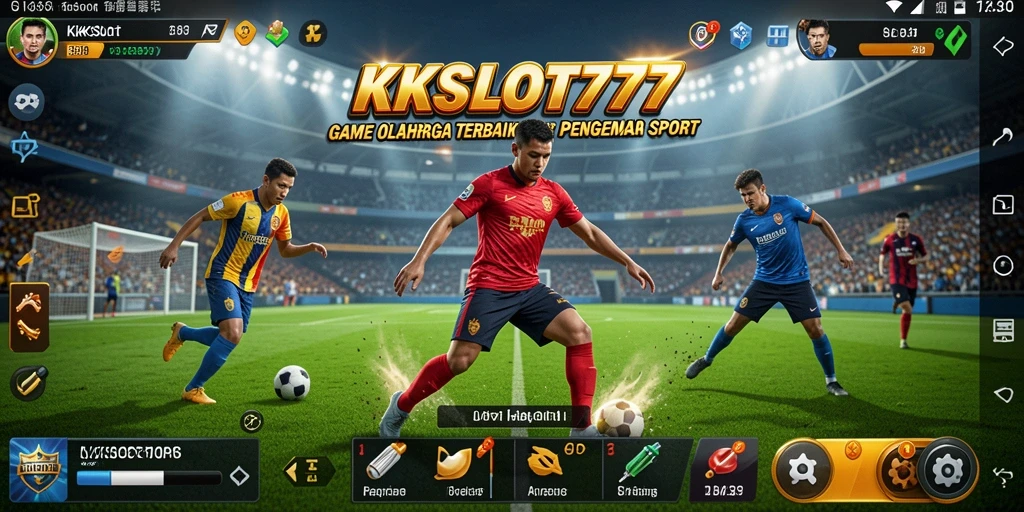 Tampilan grafis menakjubkan dari gameplay KKSLOT777 yang dinamis.