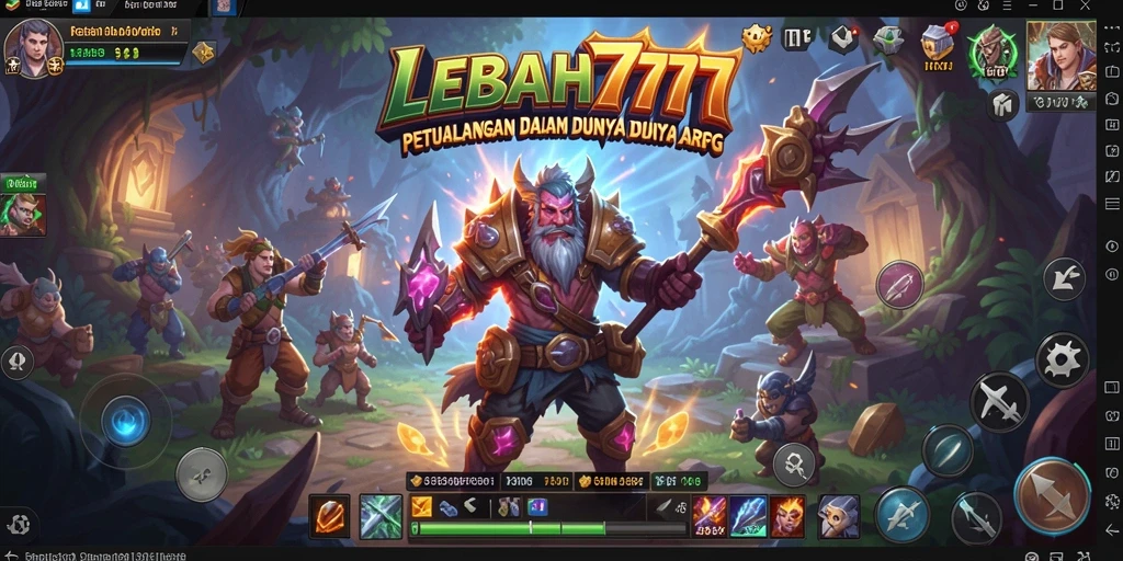 Tampilan menakjubkan dari gameplay ARPG LEBAH777.
