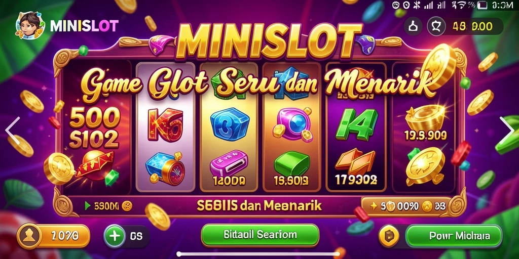 Tampilan menarik saat bermain game slot MINISLOT.