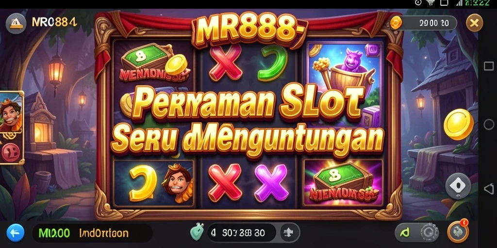 Tampilan gameplay menarik dari MR888 yang memikat pemain.