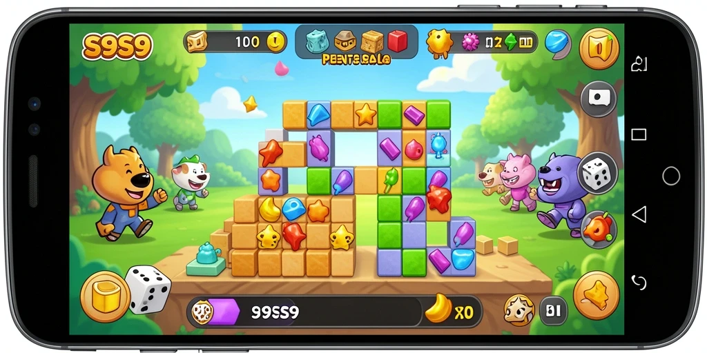 Tangkapan layar menampilkan gameplay S9S9 yang seru dan penuh teka-teki.