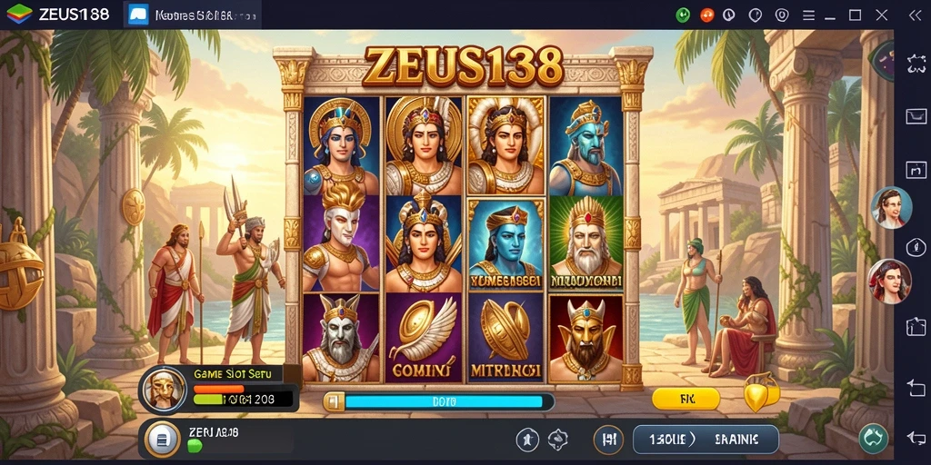 Tampilan gameplay Slot yang menarik dari ZEUS138.